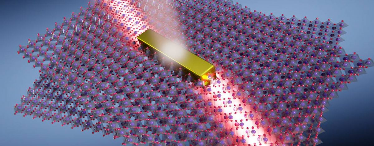 Luz direccional en la nanoescala utilizando dos capas de trióxido de molibdeno rotadas con un ángulo crítico (63º). / Univ. de Oviedo