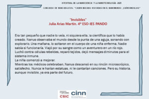 Ganadora Cat. A. Julia Arias Martín